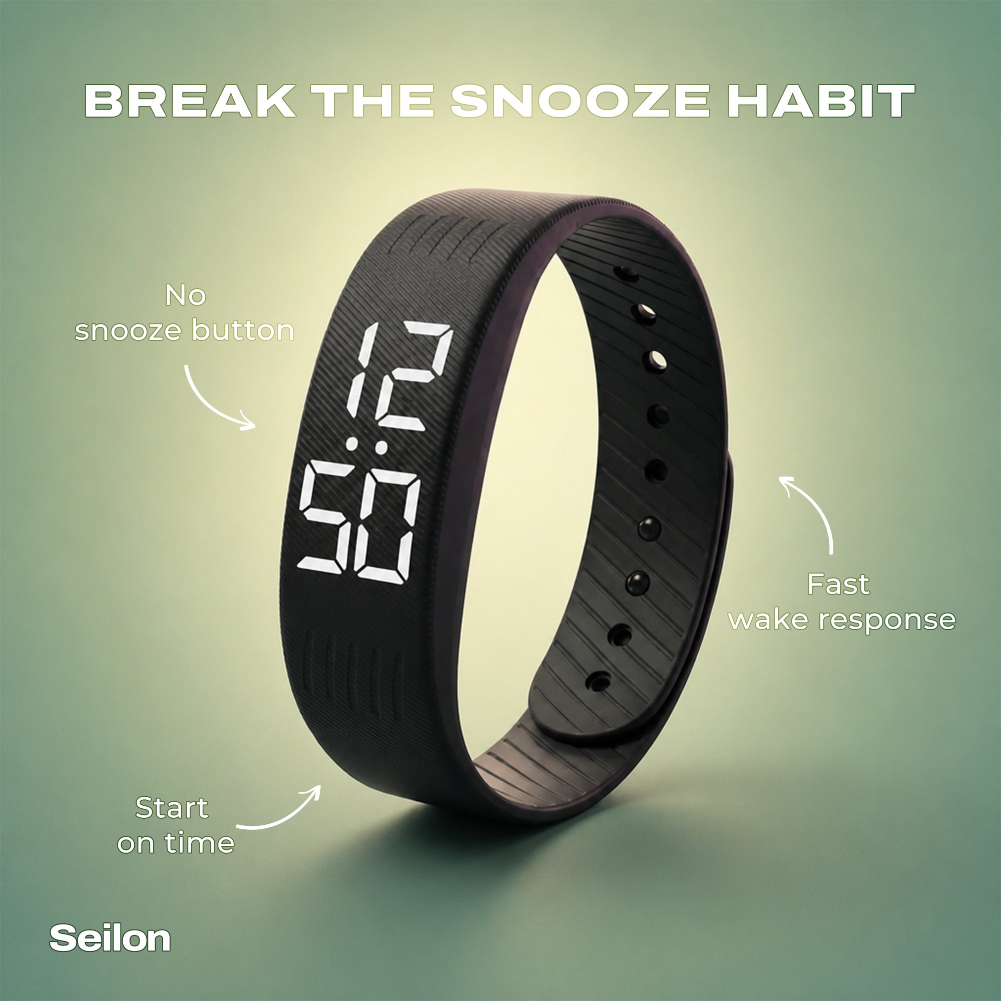 Vibrating Alarm Wristband