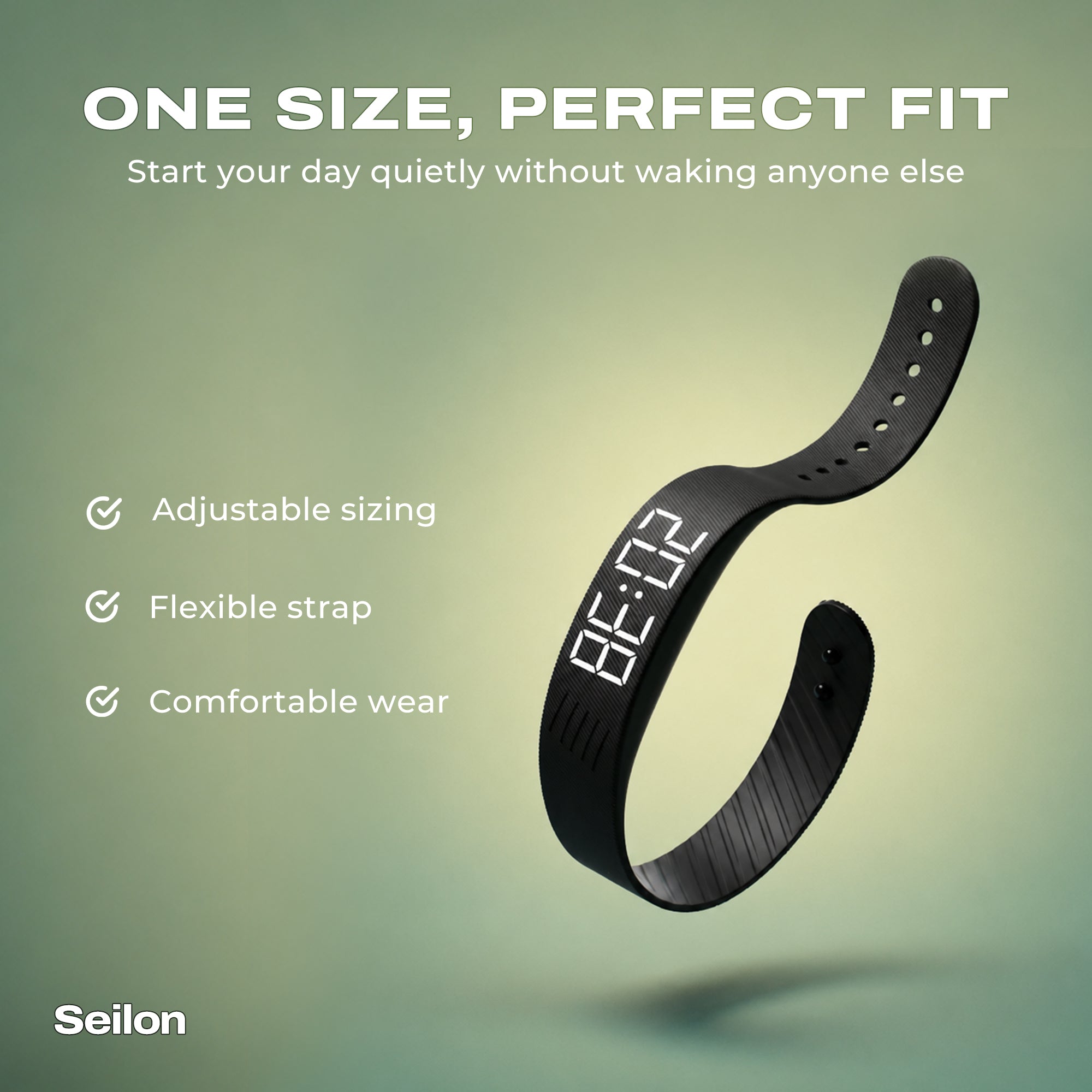 Vibrating Alarm Wristband